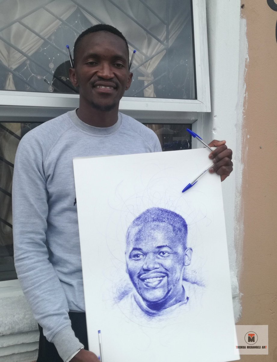 Crop me out! @RedButtonSA @liveamp @Official_SABC1 this is the drawing I did as a fan of #ProKid. I feel like you don't value, respect or support young artist and I was disappointed to see my on your show and tweets without acknowledging me. #Ripprokid

#thembamkhangeliart