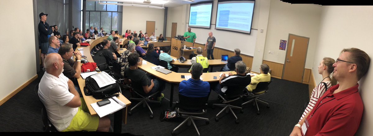CajunSQL's tweet image. Standing room only for @GuyInACube session here  at #SQLSATBR