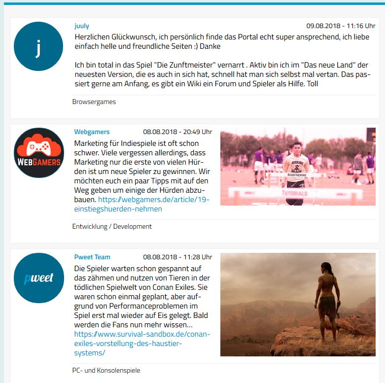 GamesUnitedDE's tweet photo. PWEET- die Gaming Kurzmitteilungsseite für Gamer, Streamer, Game-Entwickler, Grafiker und Betreiber. https://t.co/Z3r9KN0Bqu  #Minecraft #GTAV #Game #games #gaming #stream #streaming #twitch #play #LetsPlay #browsergame #indiegames #indiegame #IndieGameDev #spielen #GermanMediaRT https://t.co/426D2ABRFk