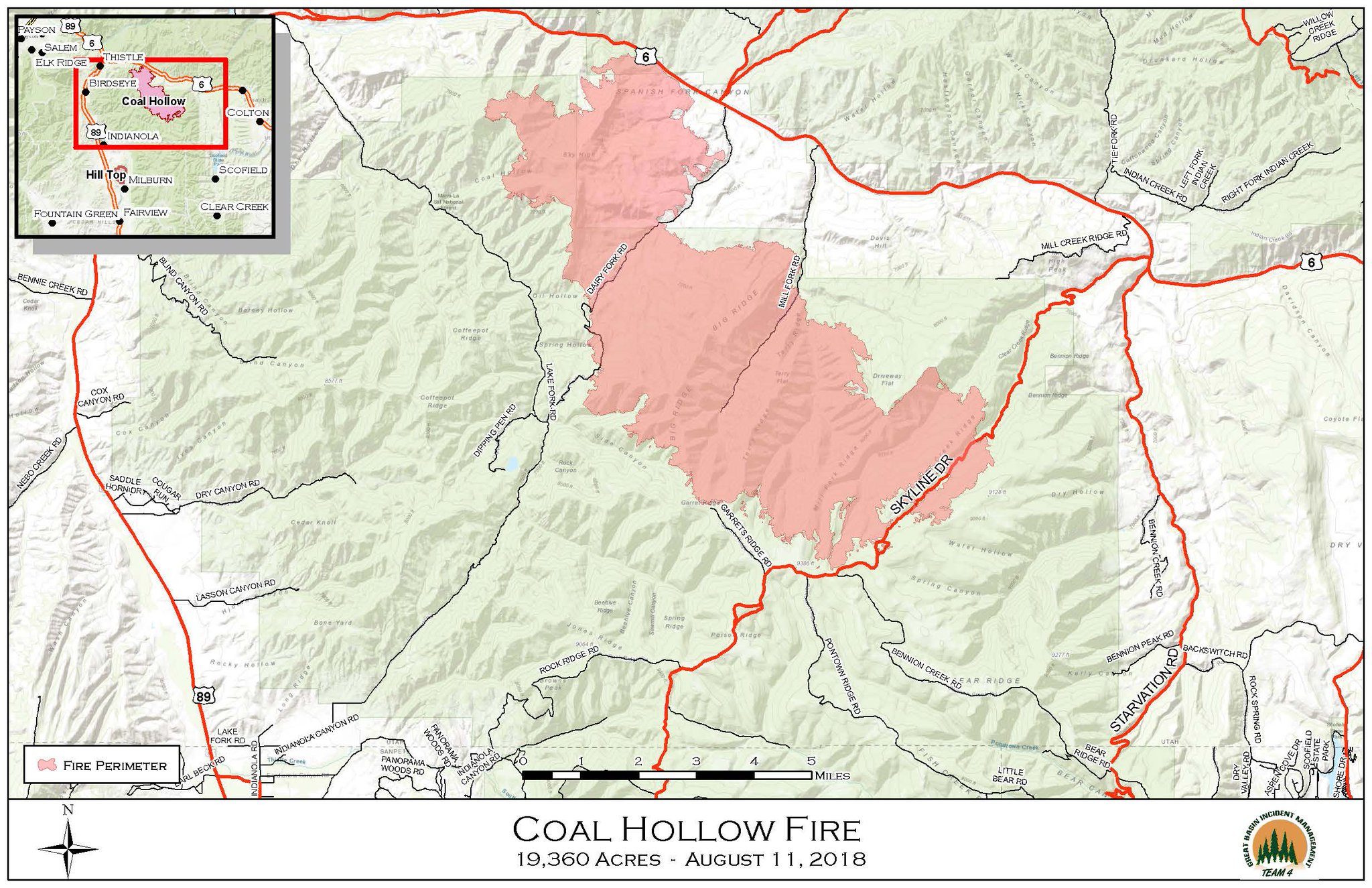 Utah Fire Info on Twitter "CoalHollowFire and HillTopFire updates