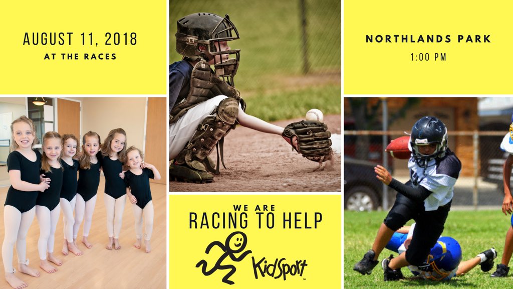 AlbertaTOBA's tweet photo. Were so excited to be #RacingToHelp @KSEdmonton @northlands_park today! #SoALLKidsCanPlay https://t.co/xdSsOkrYHR