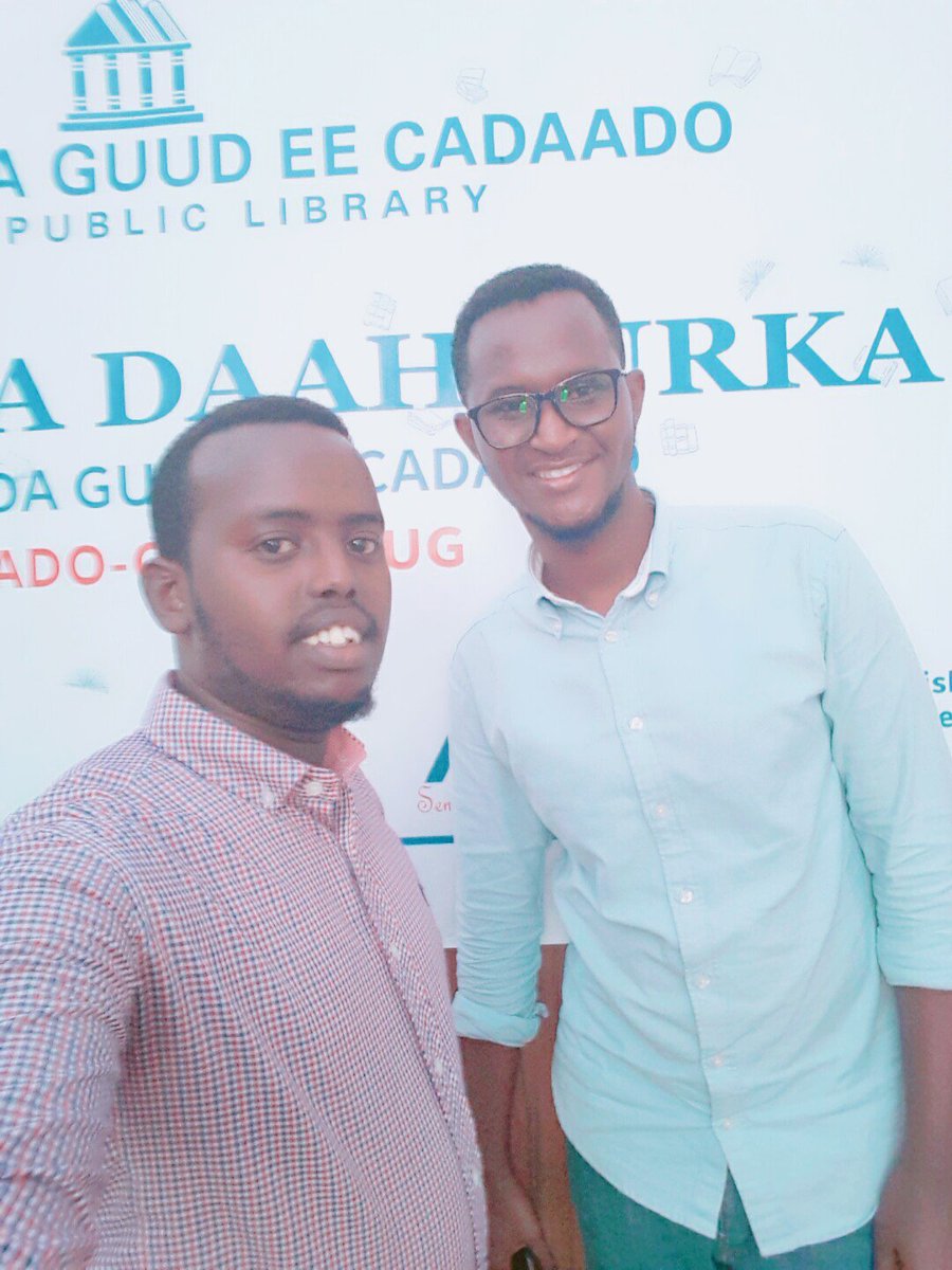 ZakarieAbdalla's tweet photo. After five years i meet in #Adado my Teacher @AweisGaani The Event #Adado_library_Opened
Welcome To #Adado Mr:Aways Gani.
#LibraryOpened
#AdadoPublicLibrary https://t.co/txARUwLstd