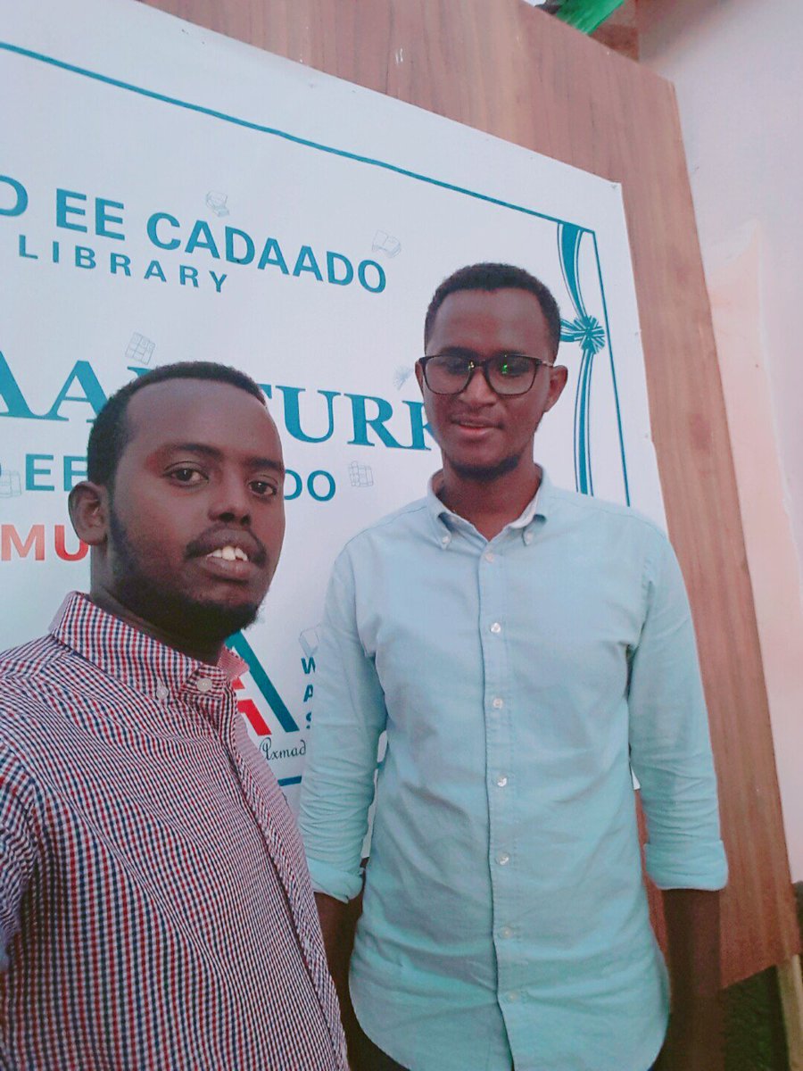 ZakarieAbdalla's tweet photo. After five years i meet in #Adado my Teacher @AweisGaani The Event #Adado_library_Opened
Welcome To #Adado Mr:Aways Gani.
#LibraryOpened
#AdadoPublicLibrary https://t.co/txARUwLstd