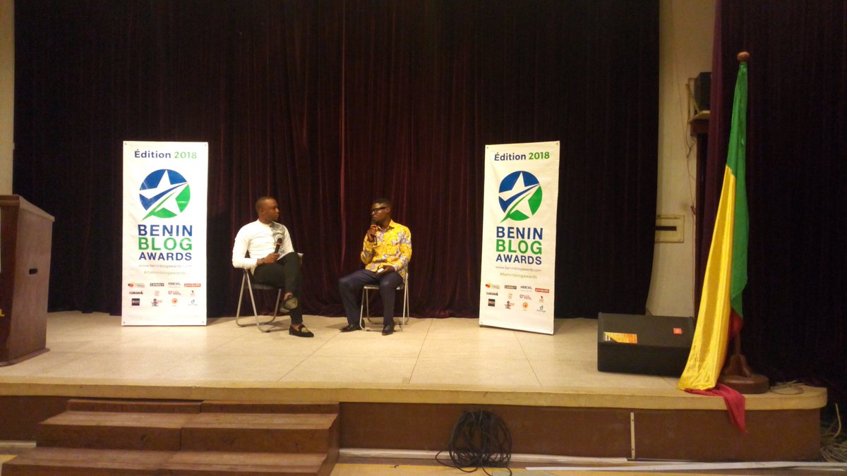 De nos jours, le #blogging a un réel impact sur la communauté béninoise affirme le promoteur du #Beninblogawards <a href="/semevokoucoi/">Sèmèvo KOUCOI</a> #wasexo #Benin cc <a href="/Aigleroyal229/">Barkatou A SABI BOUN</a>
