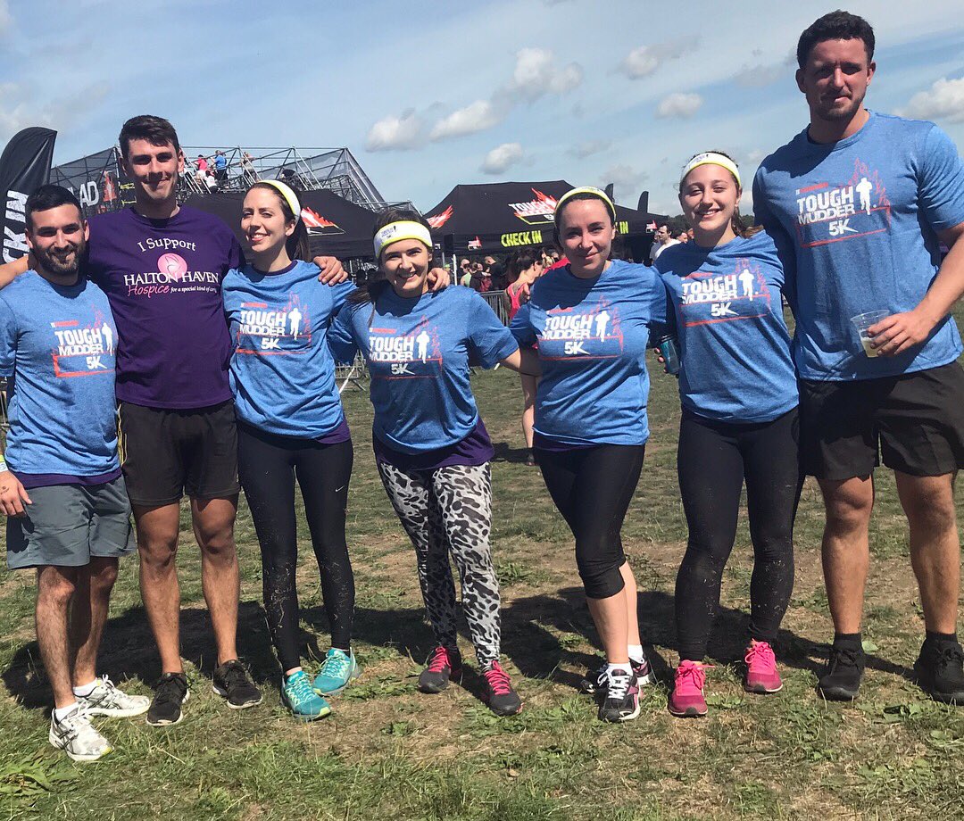 HayzzC's tweet image. Tough Mudder 5k complete! Loads of fun and all for a fantastic cause @haltonhaven