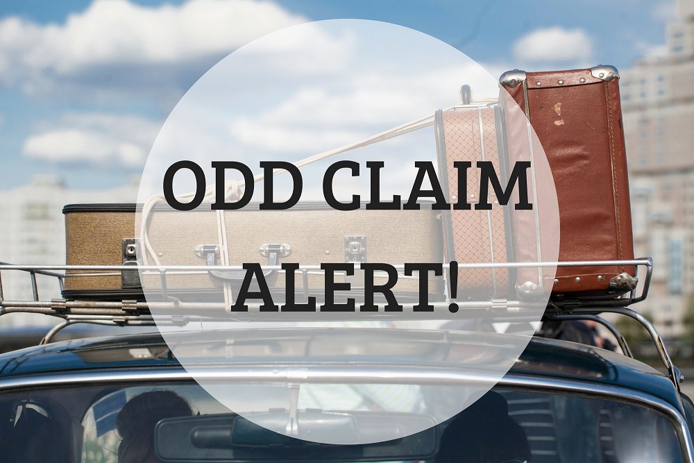 ODD CLAIM ALERT! Picture this, you are in an automatic car wash, all things seem fine until you go to drive away, and your roof rack pulls the entire interior of the carwash out! What do you do?