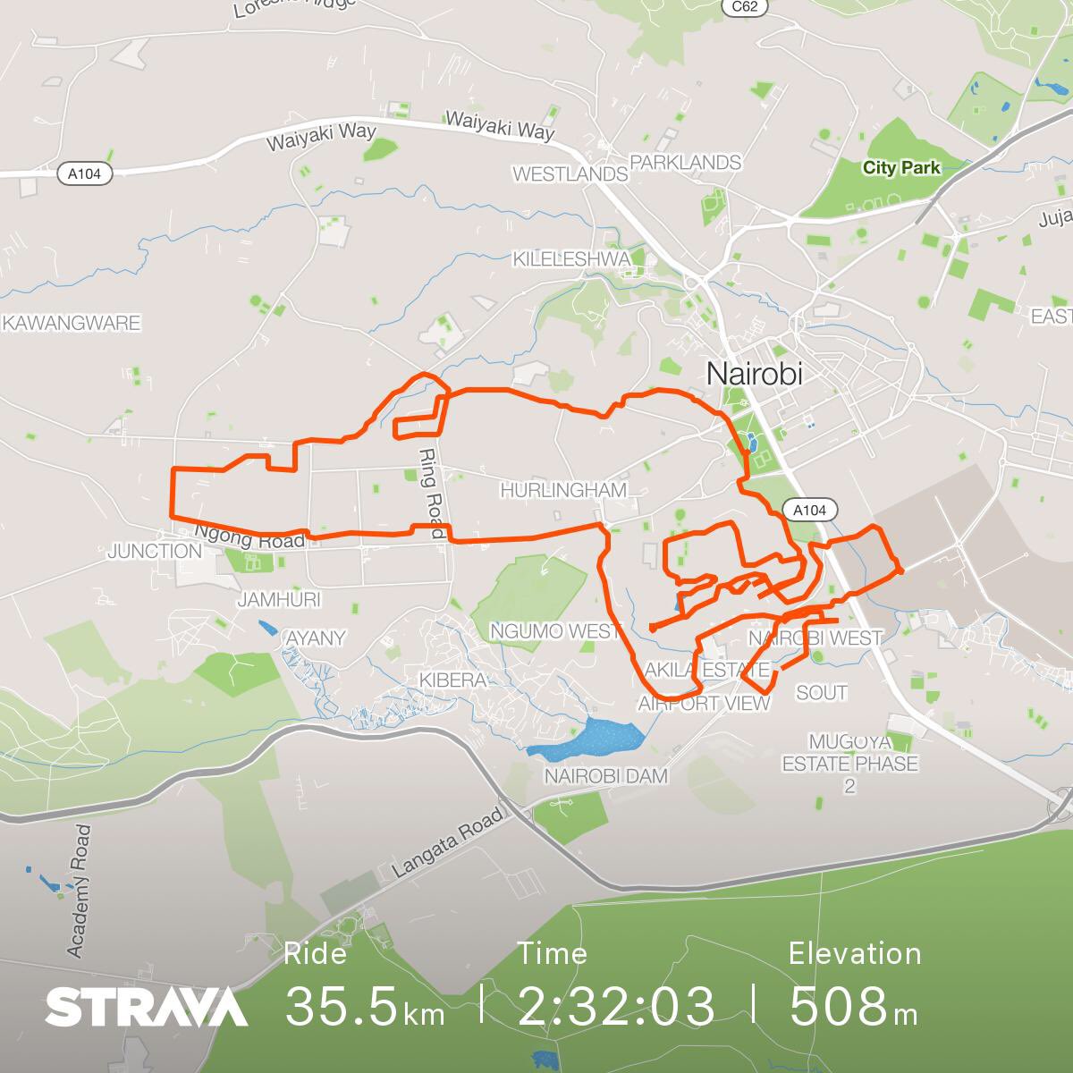 Keeplah's tweet photo. Late Saturday afternoon ride with Romeo as we combined some lovely Upper Hill MTB sections where the roads are being constructed with road cycling on Kilimani-Kileleshwa cycle lanes. Now just need hot hot tea. 🚴‍♀️ 🚴 #Stravacycle #stravacycling https://t.co/NV8rFeqFu5