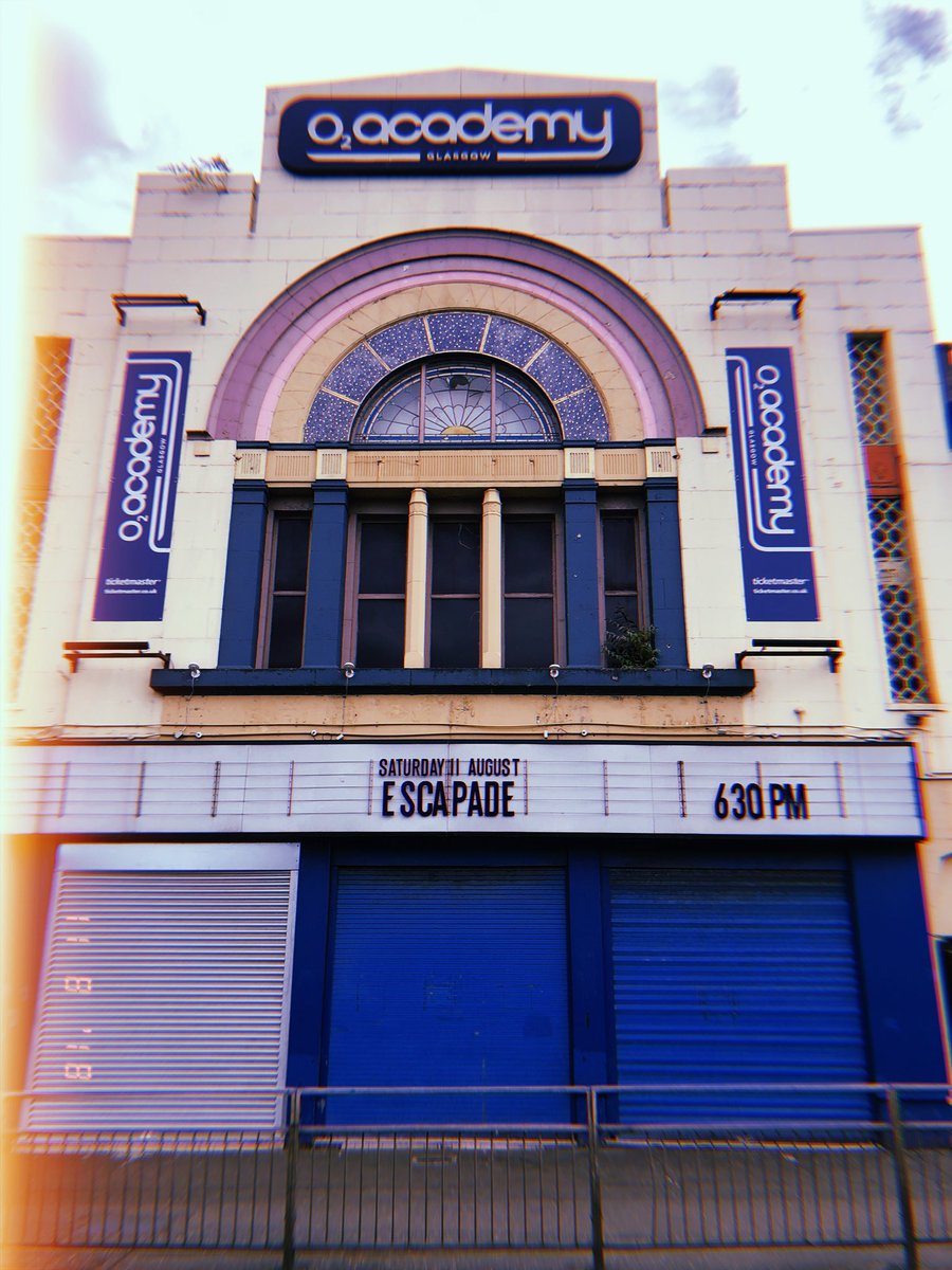 💥 Here we go then Glasgow! 💥 

First leg of the UK Tour starts here! Lets make it one to remember! 👊🏻#o2academy #uktour #glasgow #o2academyglasgow