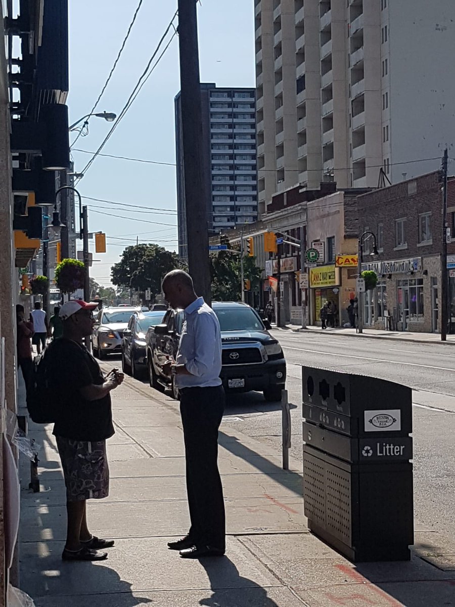 A morning walk along Weston road = great conversations with residents ☀️

 #YSW