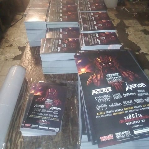 mxmfmetalfest's tweet photo. Atención sobrinos de la CDMX 🚨🚨🚨
HOY estaremos de 11:30AM a 3:30PM en EL CHOPO vendiendo boletos #SinCargos por servicio, al momento de comprar tu boleto te regalamos un poster del #TecateMxMFIII.
Si ya tenías comprado tu boleto, llevalo y te obsequiamos el poster!
🤘😬 🙌 https://t.co/eTGIugBPaF