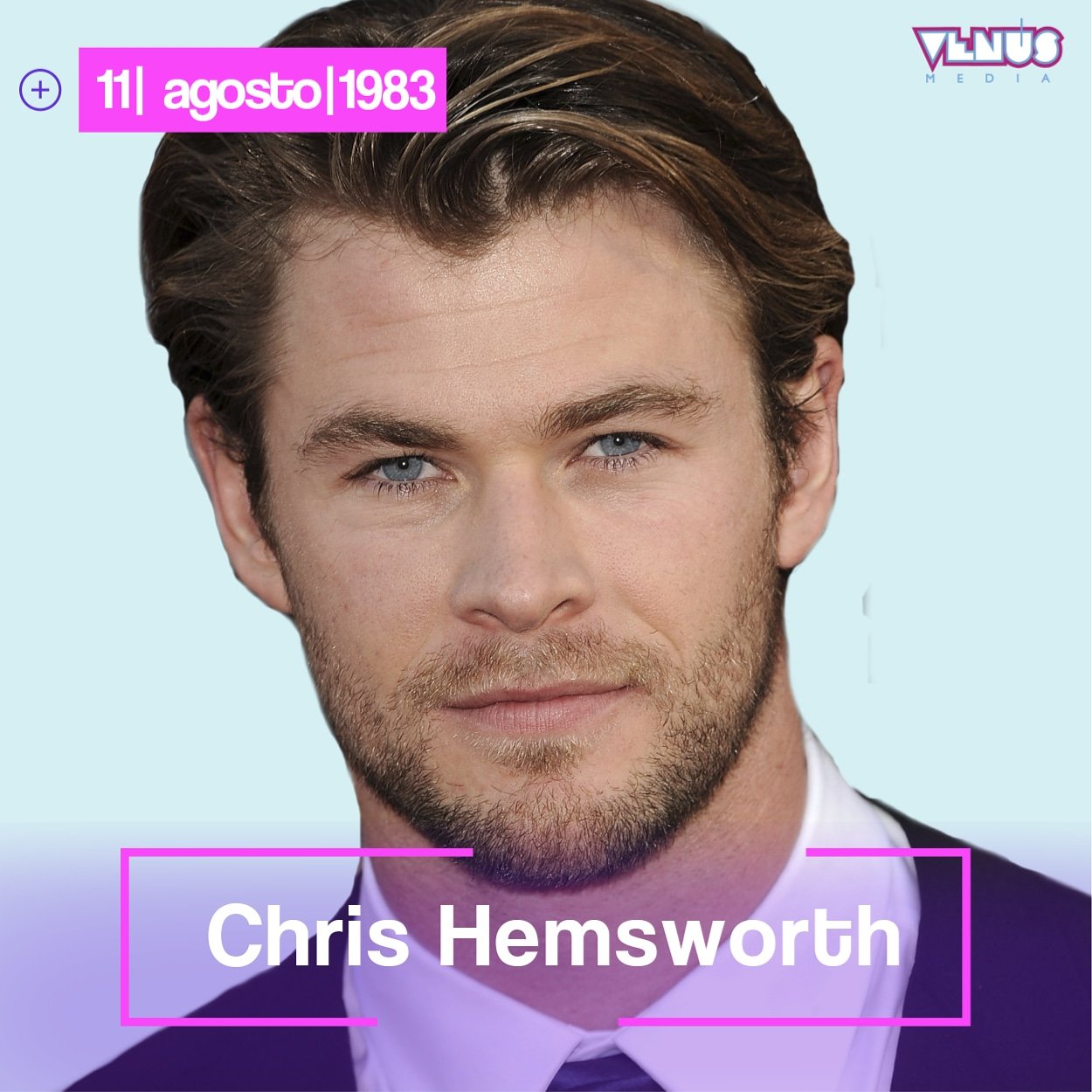 El talentoso actor australiano Chris Hemsworth cumple 35 años el día de hoy   Happy Bday Thor! 