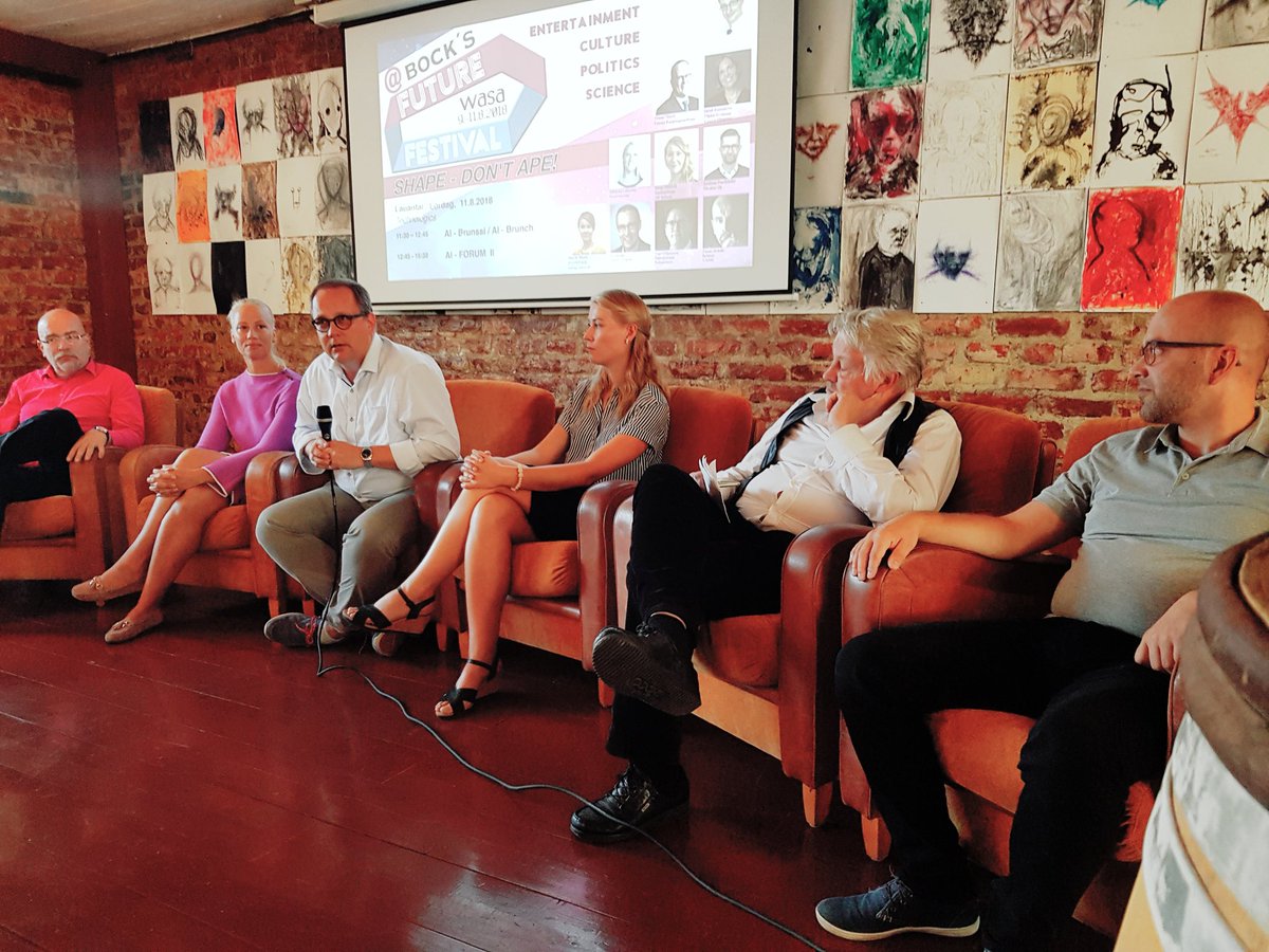 We shaped and did'nt ape! Felt like missing out? Do not worry - we'll be back soon. Huge thanks to all our inspiring speakers and wonderfully active audience! Kiitos kaikille, vi ses snart igen ♡ #WasaFutureFestival  #InnoLab <a href="/BockCorner/">Bock's Corner Village</a> <a href="/univaasa/">University of Vaasa</a> <a href="/MariKNiemi/">Mari K Niemi</a> @twiidu <a href="/VaasaVasa/">Vaasan kaupunki I Vasa stad</a>