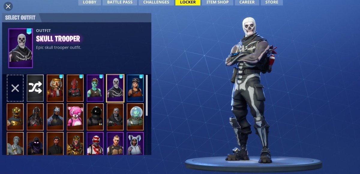 ArnaldCalvo's tweet photo. account fortnite with ghoul trooper,skull trooper and other legendary skins (+130 wins)
Only serious buyers 
Dm me if you are interested 
Price 200$(you can negotiate)
#fortniteaccounts
#fortnite⁠ ⁠⁠ ⁠⁠ ⁠
#buyfortniteaccounts
#fortniteskins
#sellingfortniteaccounts https://t.co/rMWMD3EwWq