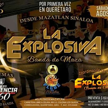 Yatzil66414940's tweet photo. Hoy @ExplosivaDeMaza en Queretaro #ElPlebedeMaza
#FansExplosivos 👌☺
🎶🎉 nos van acompañar? 👌💃 ¡Asiste y vive el #TourElTraidor 😪💔
@CoordiExplosiva
@ClubLaExplosiva
@NuriExplosiva https://t.co/dTq6Bja4xP