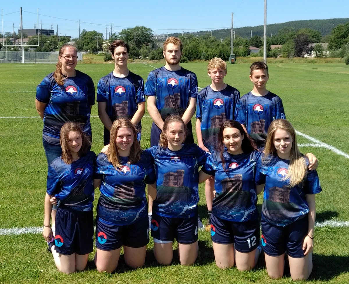 stephenhpike's tweet image. Off to the Canadian Ultimate Junior Championships #CUC2018 at #CUCBrampton are @StBonaventures members of the @NL_ULTIMATE #NLStorm team! @StBonsAthletics