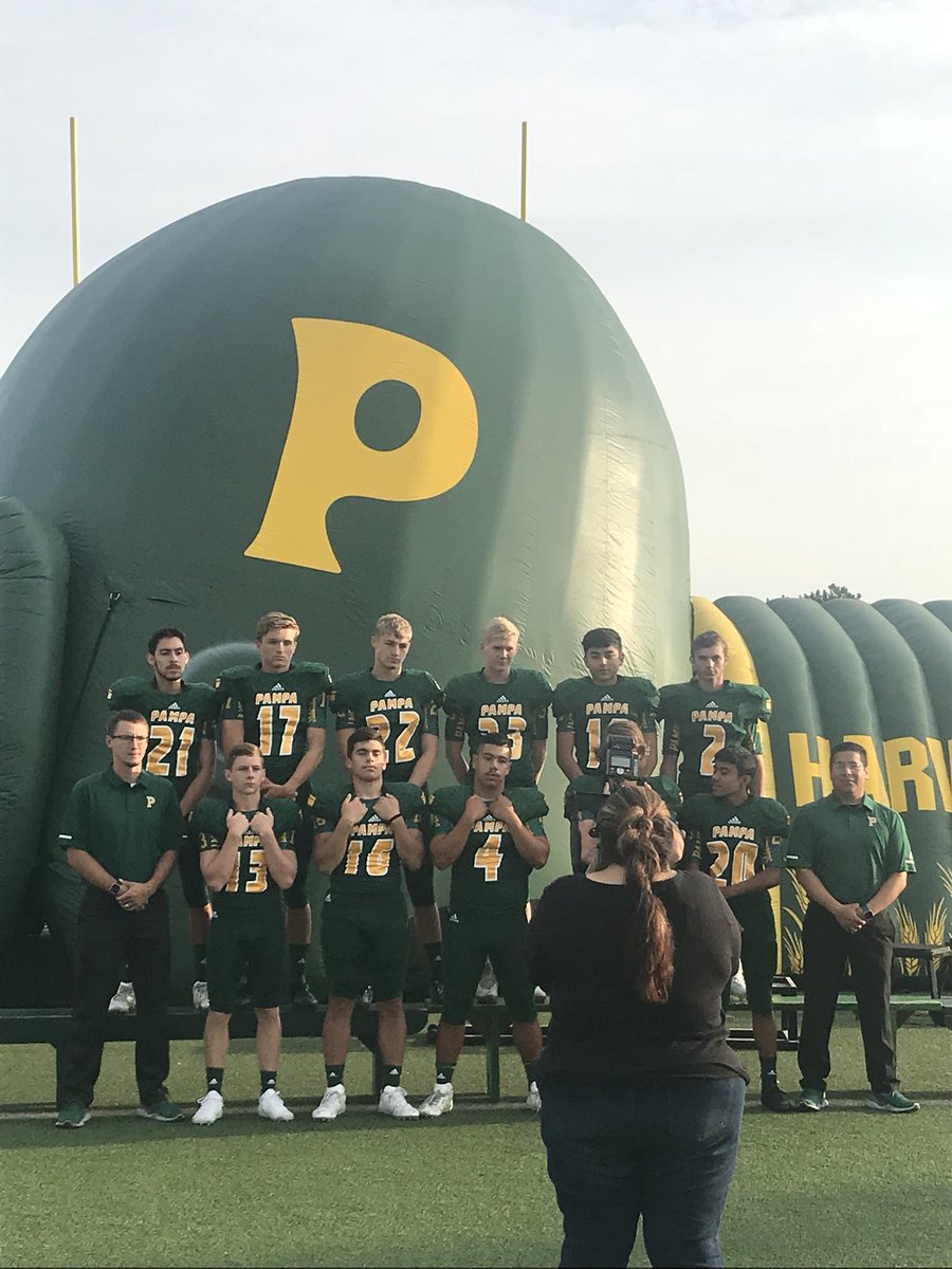 KristalFloyd's tweet photo. #PampaProud Can’t wait to see @CasonFloyd1 and these guys on the field!! https://t.co/tcggqW1D6R