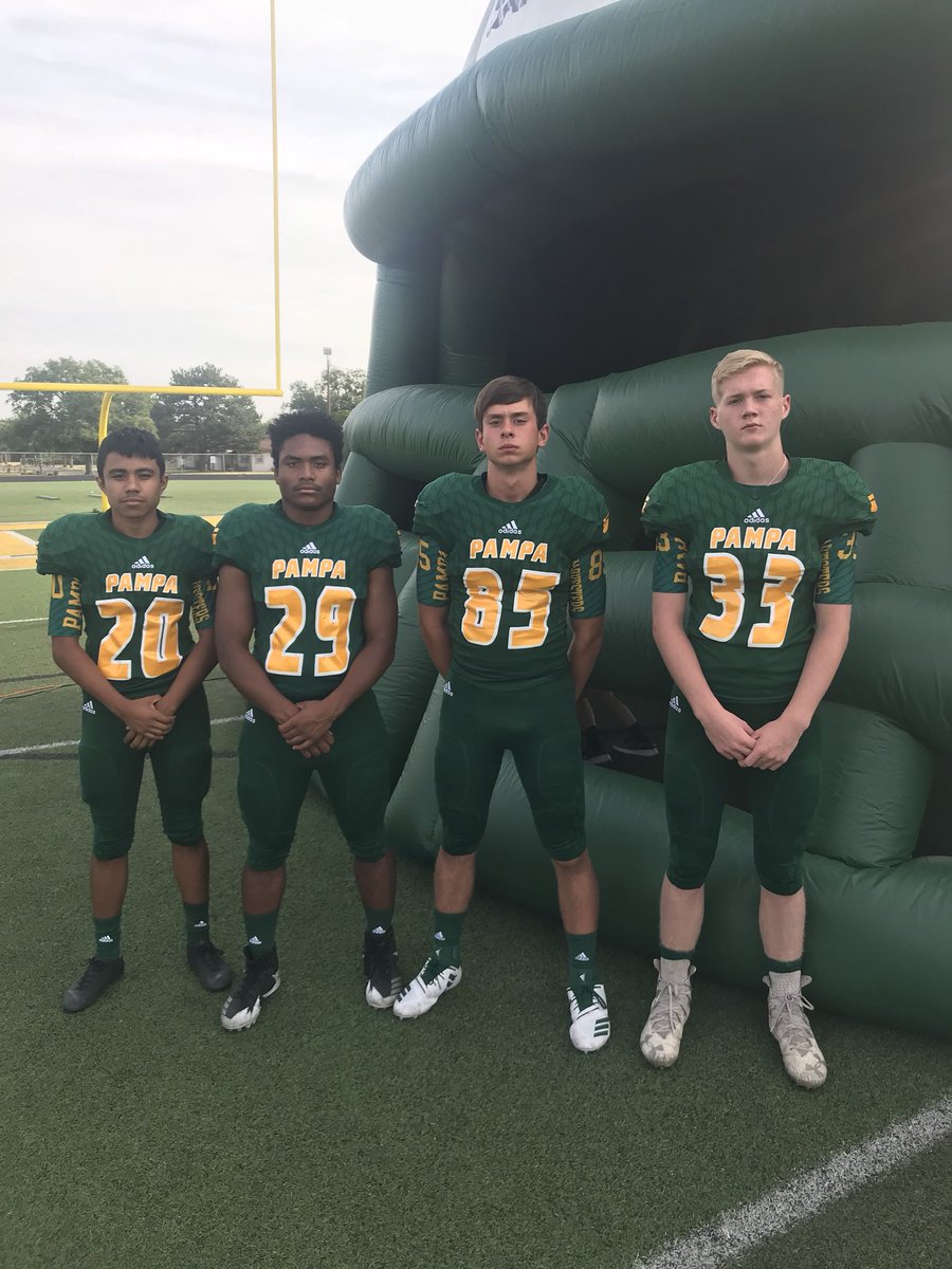 KristalFloyd's tweet photo. #PampaProud Can’t wait to see @CasonFloyd1 and these guys on the field!! https://t.co/tcggqW1D6R