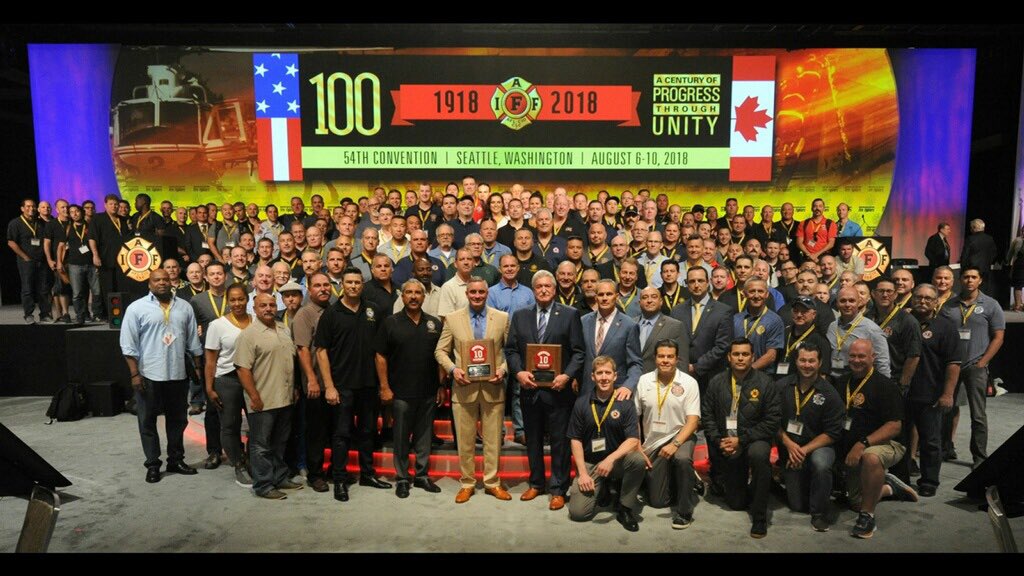 We wrapped up a successful 54th #IAFFCentennialConvention with your <a href="/UFLAC/">LA City Local 112</a> delegates and #sergeantatarms engaged on the convention floor. Thank you #IAFF27 for a great week. Safe travels home everyone. @IAFFNewsDesk @LimaDvp10IAFF #Team10th #IAFF100Years #IAFFConvention