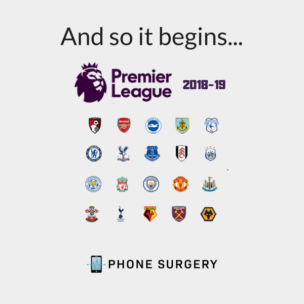 phonesurgeryuk's tweet image. #Football is back with #ThePremierLeague ️⚽️  Do you follow it on your phone? Which club do you support? 🏆 Fix your phone of any repairs to follow the season! #PhoneSurgery #PhoneRepair #Smartphone #PremierLeague