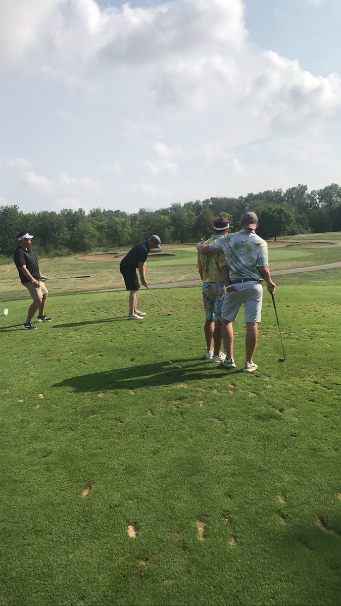 Croc_A_Dogs's tweet photo. Da Boys taking care of business on and off the course. S/o to Crocs 1st baseman @MPSquared_  for the effort. #TPO https://t.co/kEhkoxkPIE