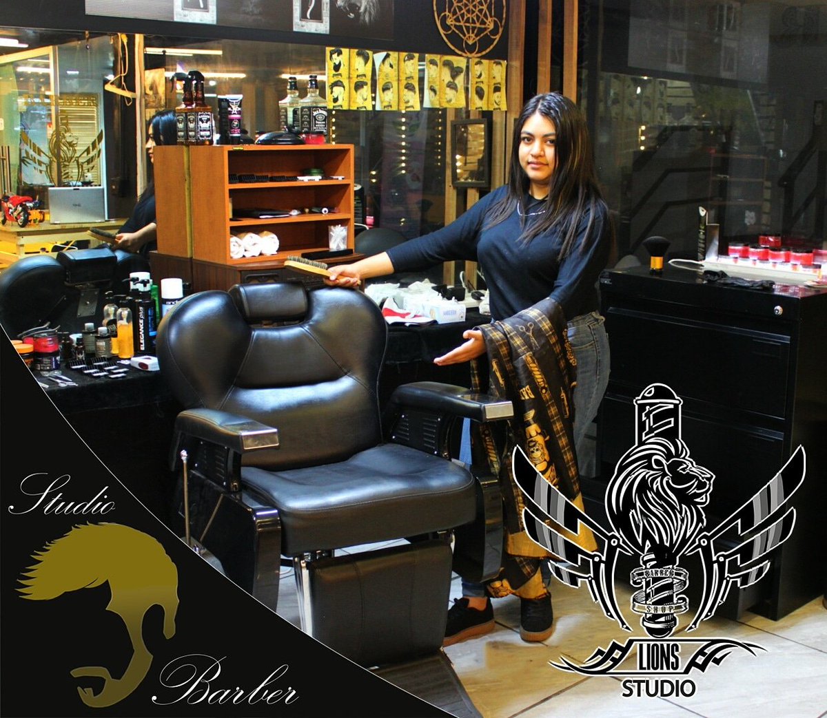StudioLions's tweet photo. Te esperamos para transformar tu look...
#barberstudio #barber #studiolions #menstyle #barba #peinado #look #wearethebest https://t.co/lZrSVNR3B4
