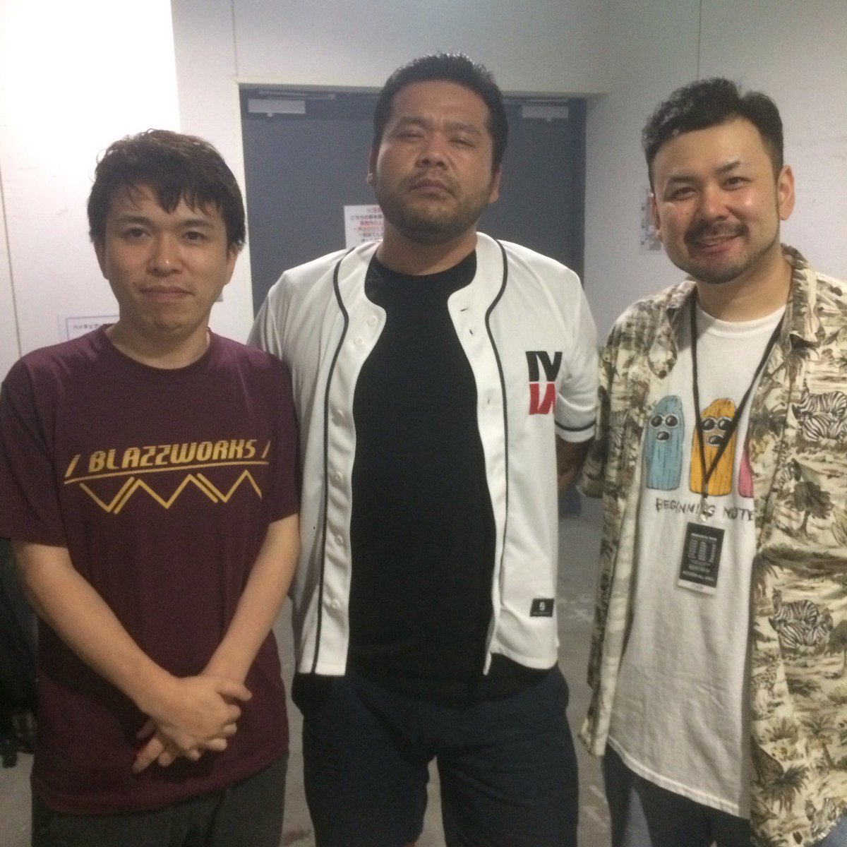 sengokumc's tweet image. 関係者からもらった優勝した漢さんの写真
#18代目王者