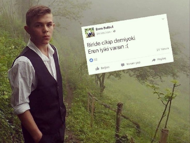 basaran_gul's tweet photo. Dünyada Bir ”iyiki varsın“ sözüne hasret kalan Eren‘e Tanrım cennetin öyle nimetlerini sunsun ki, Eren Şehâdet‘ine hayran olsun ya Tanrım😢
 #iyikivarsınEren #ŞehitErenBülbül https://t.co/TaWuKErOLb