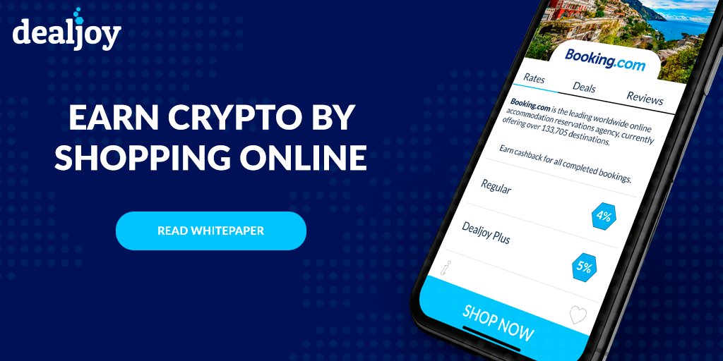 DEALJOY ICO : EARN CRYPTO BY SHOPPING ONLINE