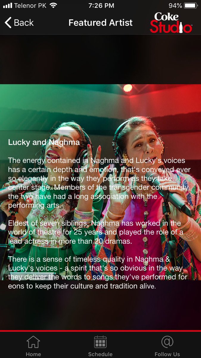3_bukhari's tweet photo. #CokeStudio11. Phenomenal job So proud of @cokestudiopk for giving us this identity. This is truly the voice of Pakistan.
More power to you.
#Baalkada https://t.co/JfNLbCF3cr