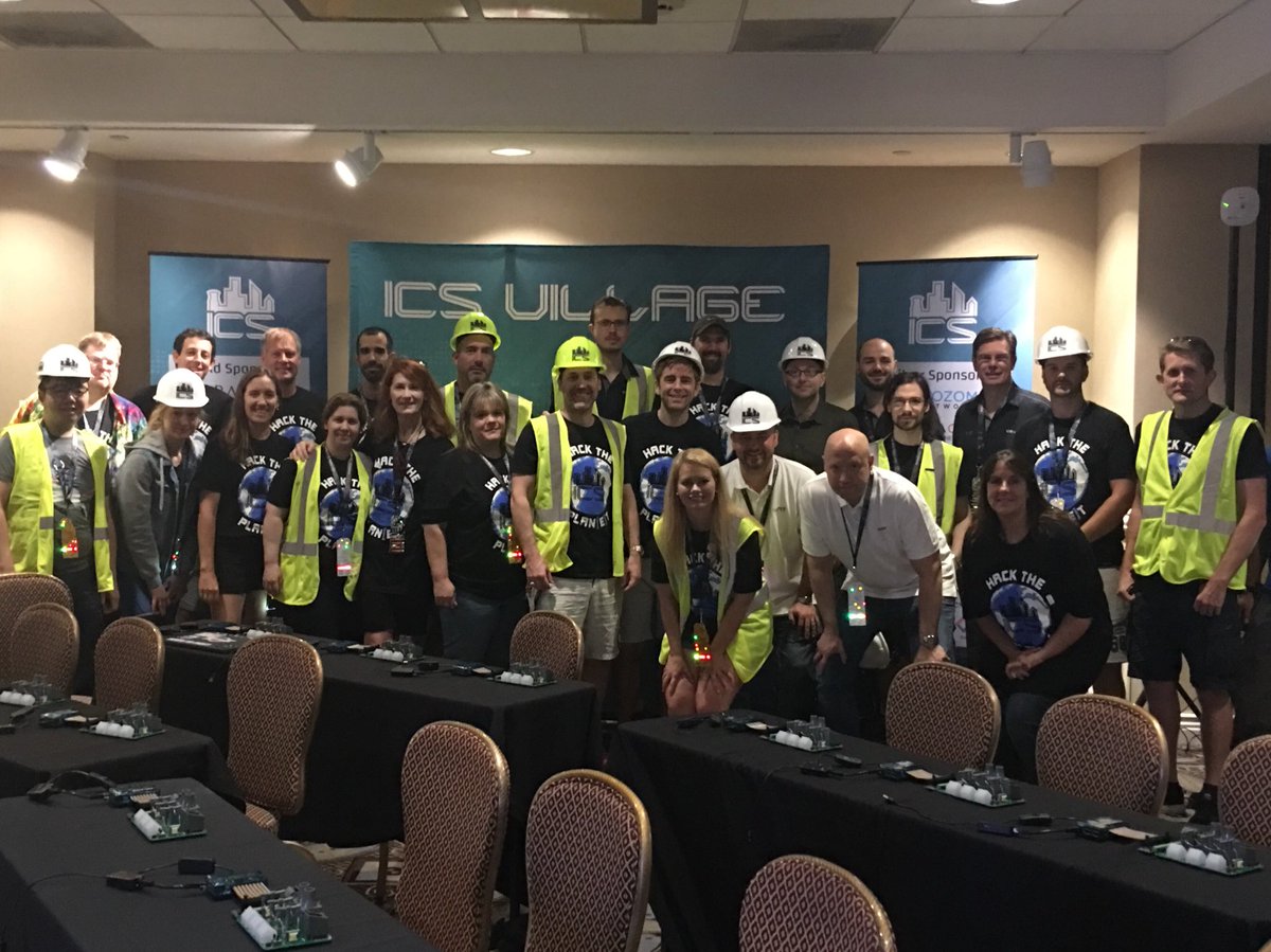 ICS_Village's tweet photo. Come visit us in the #ICSVillage today at #DEFCON in the Flamingo! We are open till 6 pm. https://t.co/hsQUNGv9Ej