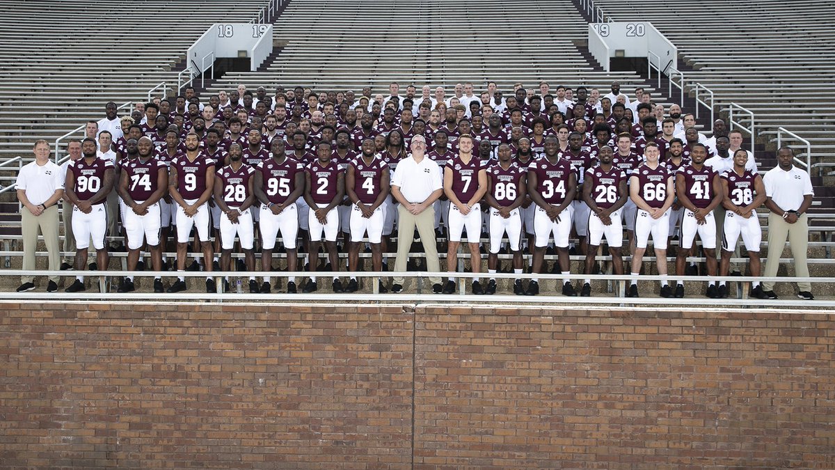 Your 2018 Mississippi State Bulldogs!

#HailState🐶 #ChampionshipStandard
