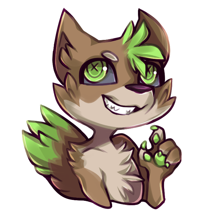SecilleF's tweet photo. i need to post more here omg 
this is another giftie for krebs!! hope y'all like it!! #artistsontwitter #art #cartoon #furry https://t.co/YToH4vQxKX