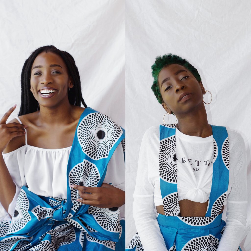 MaFashio's tweet photo. Super happy with these Chitenge circle skirts that we tailored ourselves the other night; thanks to #SuperJava for the beautiful fabric. 😊 https://t.co/1gsbY2L7nz