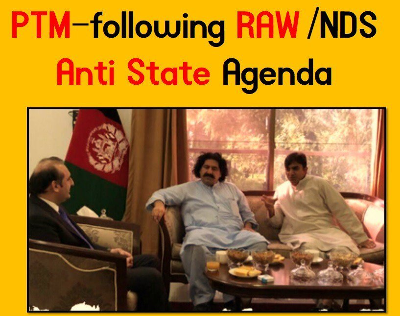 manzoorpashtee's tweet photo. Afghan intelligence agency NDS and Indian RAW have made inroads in the PTM as well, otherwise this new organization does not have enough funds to organize demonstrations and rallies in Karachi, Islamabad and Lahore.  #PTMexposed https://t.co/n1aXogeXHm
