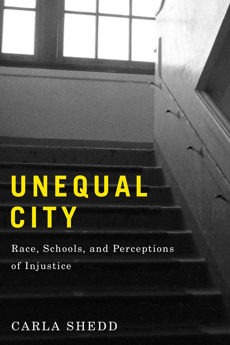 citeblackwomen's tweet photo. Interested in the politics of race and education? Sociologist @CarlaShedd writes on how adolescents' experiences traveling back and forth to school shape their perceptions of themselves. And if you are at #ASA18 you can go hear her at 2:30pm 😉 #CiteBlackWomen #ASA2018 https://t.co/uLGJloFBpn