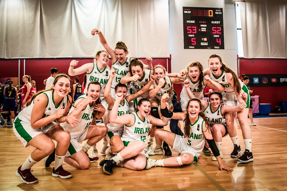 RECAP: "History was made today - and we're not done yet!" Ireland Under 18 women win first ever Division A game for their country at #FIBA18Europe #GreenShoots basketballireland.ie/news-detail/10…