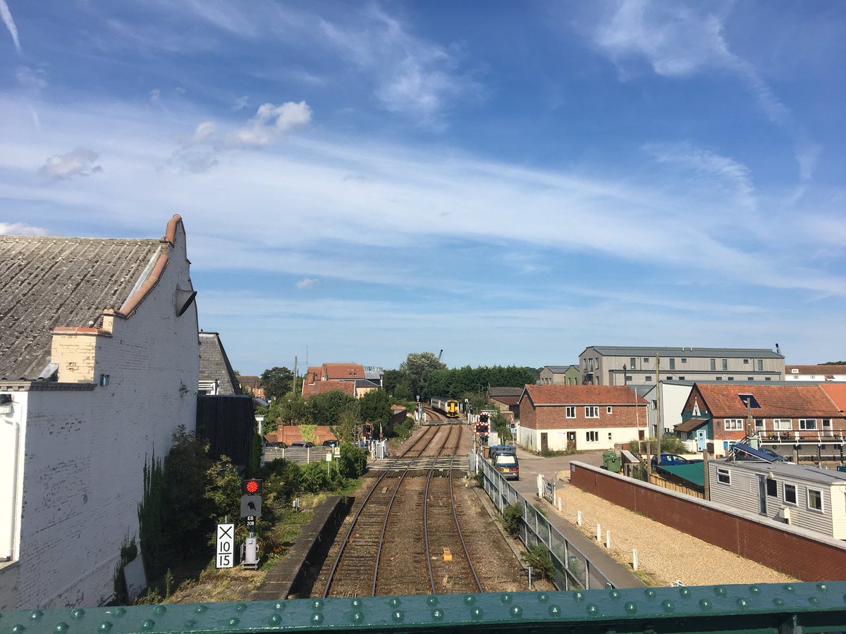 EastSuffolkLine's tweet image. Quick trip to update our #CommunityRail maps &amp;amp; boards at @greateranglia #Woodbridge Station today with bonus of #topguard @TheNorfolkScot on journey back too