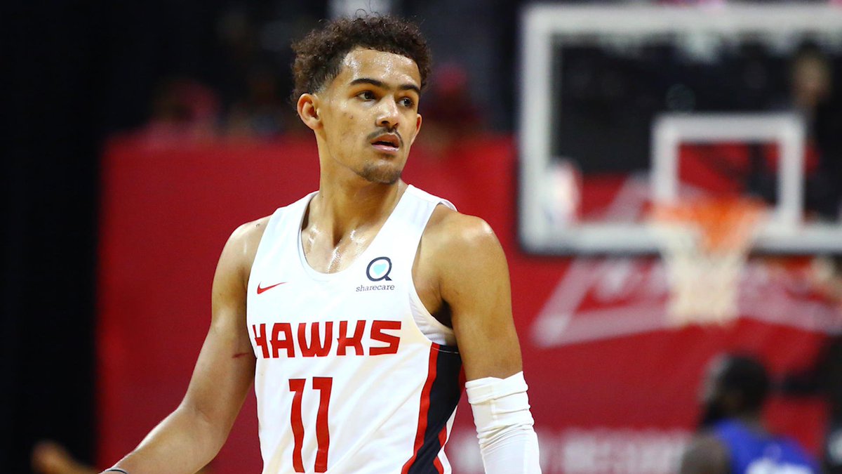 Jorda_NBA's tweet photo. Pour Trae Young, Jeremy Lin sera un véritablement mentor pour lui : "Il est passé par le plus haut et le plus bas dans carrière, je suis très impatient d'apprendre de lui." https://t.co/x1sSaYm9WR