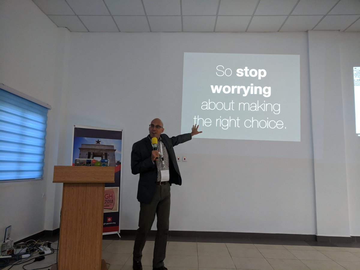 ventureplato's tweet image. This is what we call "Py-Relationship." You might not be happy with your current relation (coding skill). Stop worrying! Focus on on it and develop it into the best possible one! Build on your current skills with a new skill called Python! @evildmp @PyGhana @ThePSF #PyconGh