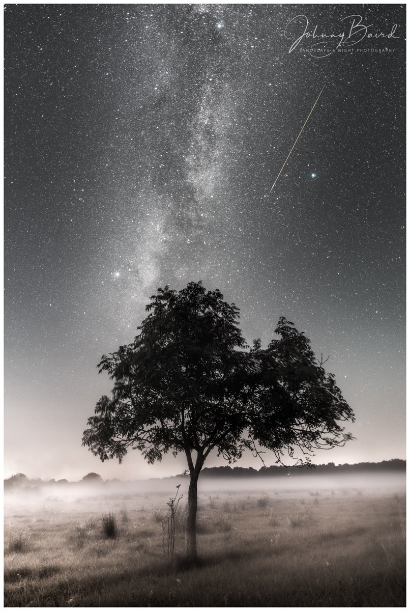 JohnnyBaird7's tweet photo. The annual Perseid meteor shower peaks this weekend, and with clear skies last night, I headed to Oxford Island, Lurgan. A few hours from dawn and activity started to pick up, with meteors from all directions.#Perseids #Perseids2018 @AstronomyIRL @NiSiFilters @earthskyscience https://t.co/Gs73A1EJA7