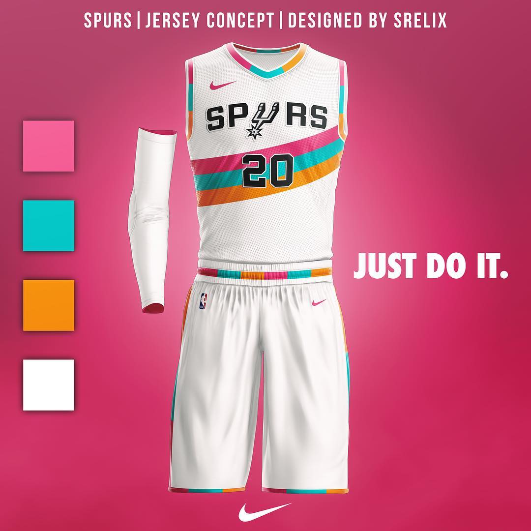 Could these be the Spurs' new throwback jerseys
