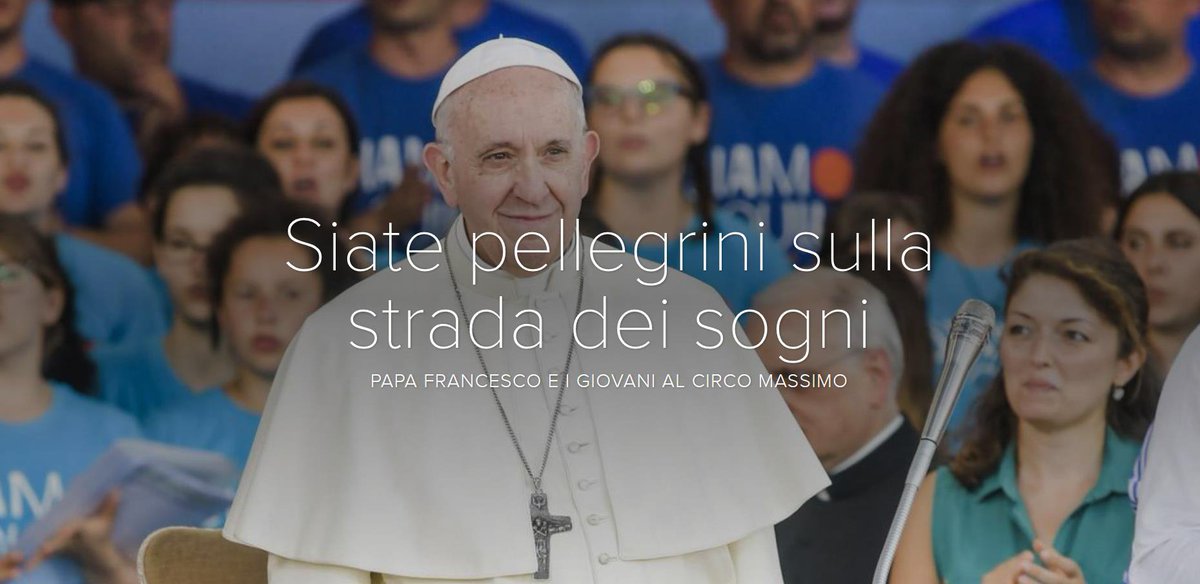 #CEinews #11agosto #CircoMassimo 

il racconto di un pomeriggio indimenticabile: l'incontro tra #PapaFrancesco e i giovani nel #WebDoc di <a href="/CEI_news/">CEInews</a> 

adobe.ly/2OqdZge

#PerMilleStrade #SiamoQui