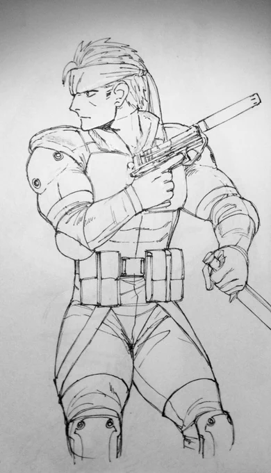 Happy #METALGEAR31st I'm late at posting aga-look a snake! 