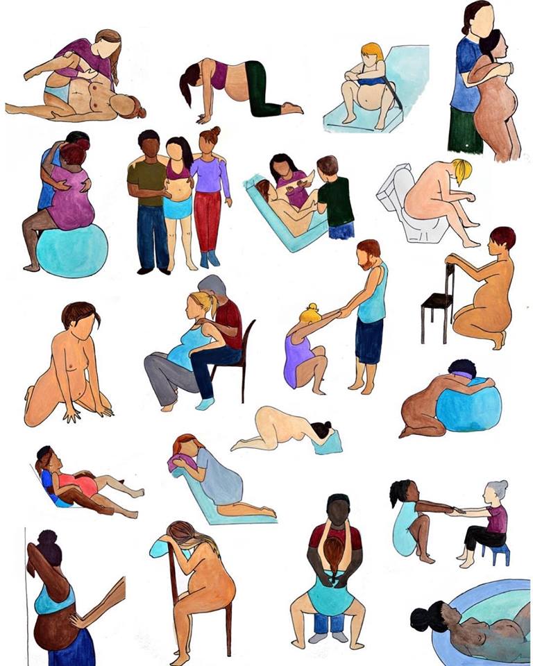 I came across this wonderful birting illustration today🙂