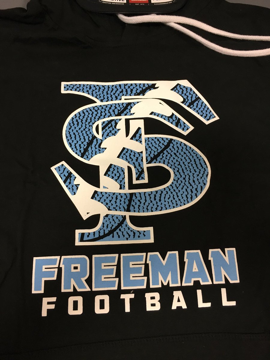 UASpokane's tweet photo. Custom gear for Freeman Scotties Football! Get your team looking sharp this fall with custom spirit packs from Universal Athletic! #freemansrong #universalathletic #hsfootball https://t.co/jgo1Qqjnuz