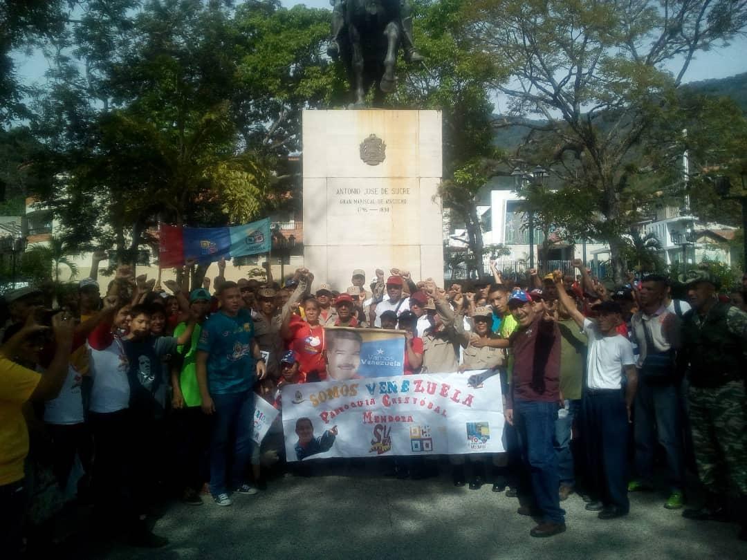 smygmtru's tweet photo. Caminata en Apoyo al Presidente @NicolásMaduro por parte de todas las fuerzas políticas revolucionarias @MSomosVen  #TRUJILLO, Hogares de la Patria y Sistemas Misiones y Grandes Misiones en compañía de instituciones del estado @ajacquep https://t.co/mrZRcUke2T