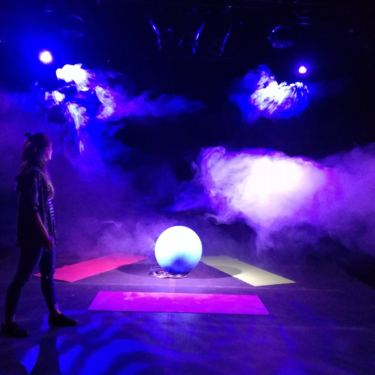 TemporaryTheatr's tweet photo. After a terrible journey where everything went wrong that could go wrong we finally made it to Edinburgh and the @edfringe ! Tech rehearsal is done and we are ready to leap #IntoTheUnknown ✨🍻 https://t.co/tHk6YFtwGP