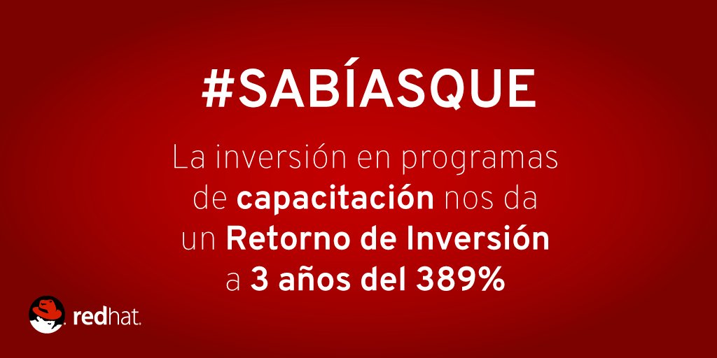 redhatla's tweet image. Nuestra misión es ayudarte a invertir en mayor innovación. #WeAreRedHat