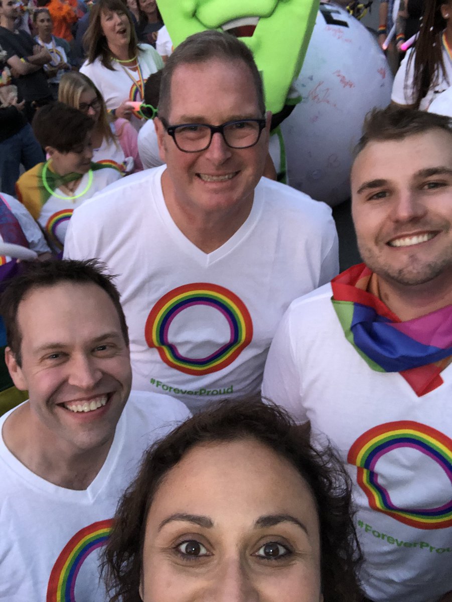 Fun night <a href="/SaintJohnPride/">Saint John Pride</a> with the TD team! #foreverproud <a href="/TD_Canada/">TD (Canada)</a> <a href="/Sean1965/">Sean</a> <a href="/CatGagnon1/">Cat Gagnon</a> <a href="/JasonDiduck/">Jason D</a> <a href="/TinaFMurphy/">Tina Murphy</a> <a href="/scott_belton/">Scott Belton</a>