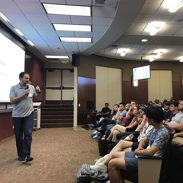 DataConLA2018's tweet photo. Miguel campo from Fox on applying recommendation systems to theatrical movie releases #bigdatadayla #dataconla https://t.co/yuYkAuMwA6 https://t.co/3PS2mSIdXR